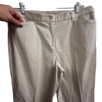 Jones New York Women's Beige Dress Khaki Pants Size 16 Straight Leg Casual Photo 2