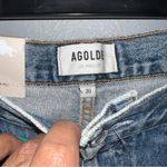 AGOLDE NWT  Riley High Rise Straight Crop Jeans Size 30 Photo 7