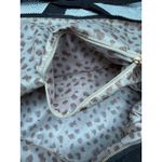 Kedzie Black Nylon Weekender Bag with Adjustable Strap & Gold Zipper Photo 7