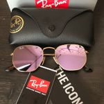 Ray-Ban RayBans Hexagonal Flat Lilac Mirror RB3548-N Photo 0