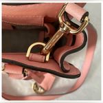 Michael Kors Dillon Pale Pink Leather Medium Saffiano Leather Satchel NWOT Photo 6