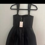 Amanda Uprichard BETHANY SKORT ROMPER IN FAUX LEATHER NWT S Photo 2