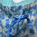 Nick & Nora  Pajama Set‎ Blue Python Snake Print Sleepwear Lounge Set Size Small Photo 8