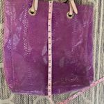 Michael Kors Fuchsia Snakeskin Tote Photo 12