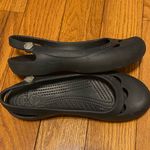 Crocs Women's  Black Jayna Slingback Non-Slip Ballet Flats Slip Ons Size‎ 7 Photo 1