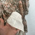 EXPRESS  Abstract print pleated button front romper size XL Photo 6