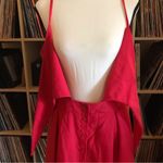 Ecowish Elegant Red Midi Dress Photo 6