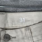 J. Crew Jeans Womens 12 31 Natural Cream Classic Straight Neutral Minimalist Photo 7