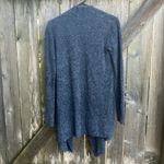 Barefoot Dreams EUC  Open Waterfall Front Bamboo Chic Lite Sweater Blue Size S/M Photo 6