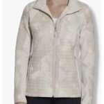 Calia by Carrie Underwood Tan Cream Full Zip Hybrid Jacket Size Small Photo 0