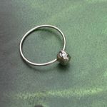 Sterling Silver Skull With Hollow Eyes Ring Sizes 5,6,8,9 Silver Photo 3