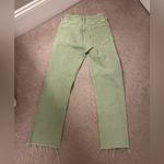 ZARA  Sage Green Flare Jeans Size 4 Photo 4