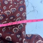 Warm laurel floral dandelion print long sleeve dress Photo 3