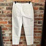 Eileen Fisher  White High Rise Ankle Jeans, S Photo 5