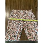 LA Hearts  floral ruched pants with pockets size large Photo 4