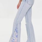 Forever 21 Patchwork Flare Pants Photo 0