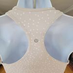 Lululemon 🍋  razor back polka dot athletic top size small Photo 2