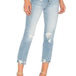 Mother SUPERIOR Tomcat Ankle Straight Jeans True Confession Size 26 Button Fly Blue Photo 0