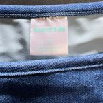 SECRET SETS Blue Denim Bikini Bottoms Swimwear Women’s Sz S EUC Photo 1