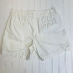 Merona White Flat Front Shorts Sz 4 Fit 1 Photo 1