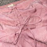 Altar'd State Pink Midi Dress with Puff Sleeves Photo 2