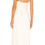 Camila Coelho  Reyna Maxi Dress in Pearl White XXS Photo 1