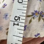 MINKPINK Hailey Floral Midi Dress XS Puff Sleeves Shirred Elastic Bodice Photo 9