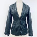 Armani Exchange AlX  vintage genuine leather blazer jacket Y2K Photo 0