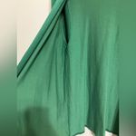 Alfani  Open Front Cardigan Bell Sleeve Green Womens small Rayon Preppy Bright‎ Photo 5