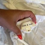 Cloth & Stone Anthropologie  white ruched camisole top size M Photo 4