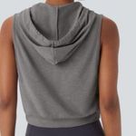 Halara  Hooded Drawstring Sleeveless Cropped Running Tank Top, New with Tags Photo 1
