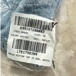 Madewell Pleated Short-Sleeve Top Women's XS Light Blue Denim Button Front NWT Photo 9