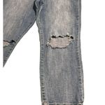 Ella Moss Jeans High Waist Straight Ankle Women's Size 14 Med Wash Distressed Photo 5