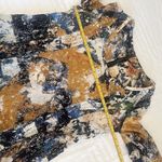 Tory Burch Multi Color 100% Silk Tunic Top Shirt Altered Smaller / Rips Project Photo 6