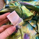 For Love & Lemons  Revolve Aster cowl neck Colorful watercolor Floral dress Photo 4