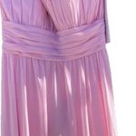 Madeline Gardner Formal Dress Women’s Sz 8 Pink Rose Long Dress MoriLee NWT Photo 2