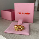 Enroute Jewelry Ring Gold Size 8 Photo 0