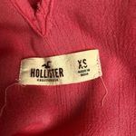 Hollister Babydoll Top Womens XS Lace Gauzy Long Line Beachy Coastal Romantic Photo 1