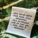 Indigo Blue NWT beautiful Green Floral Indigo‎ Blue Scarf Photo 4