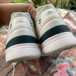 on cloud On Running Cloud White and Green Women's Sneakers Photo 7