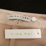 Trina Turk 💕💕 Long Weekend Pant ~ Silverlake Satin Moonstone 14 NWT Photo 9