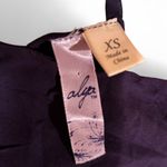 Alya  Dress embroidered lined blue dress size extra small Photo 7