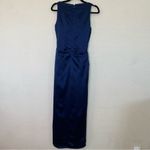 House Of CB  'Roxanne' Navy blue Thigh Slit‎ Maxi Dress NWOT size S Photo 10
