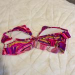 Victoria's Secret Pink Ruffled Bustier Crop Top Photo 1