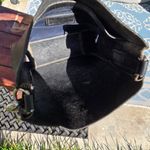 Dooney & Bourke Vintage black leather shoulder bag. Photo 6