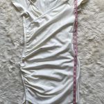 by the way. x Revolve Dress Cordelia Choker Ruched Mini Bodycon in White S Photo 10