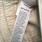 Spanx Stretch Twill High Rise Jogger Pants Ankle Zip Parchment Cream Size Small Photo 12