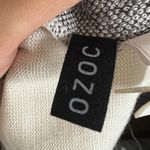 Vintage‎ Geometric Sweater Top Y2K 2000s 90s Abstract Knit Retro Small White Photo 3