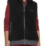 Bass Pro Shops Bass Outdoors Faux Sherpa Fleece Full Zip Women's Hiking Vest Jacket L NWT Black Photo 1