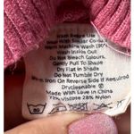 Araminta James Ribbed Cardigan Sweater XS Pink Babydoll Coquette Preppy Stretch‎ Photo 4